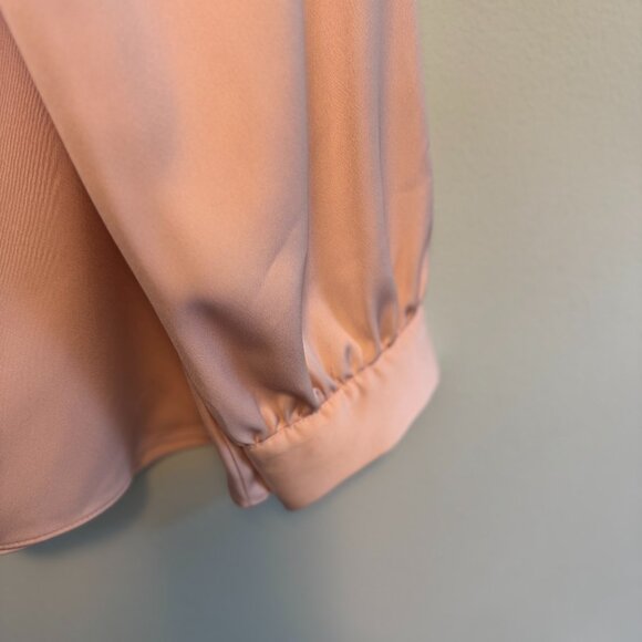 J.Crew Vintage-Inspired Pleated Collar Blouse – Blush (Large) - 0075 - Picture 6 of 6